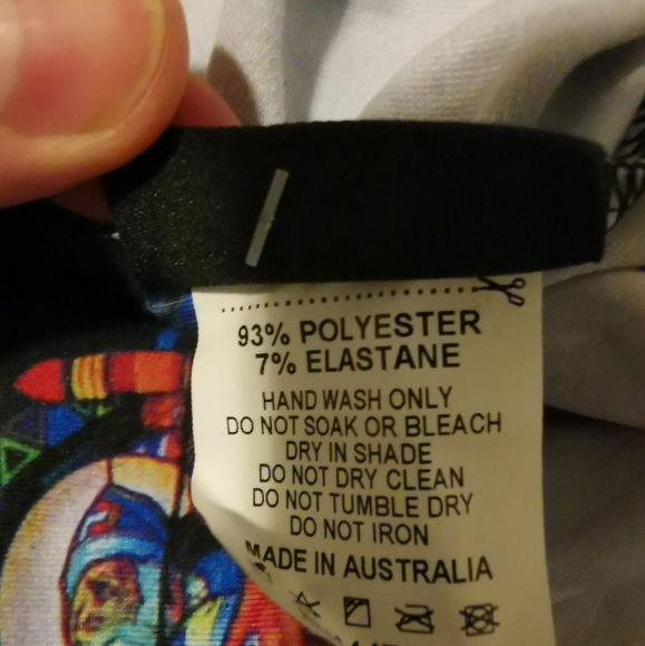 💎 Rare Men's Blackmilk St. Vitus Stained Glass BFT XS - Picture 8 of 8